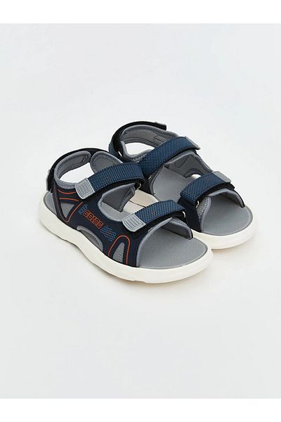 LC Waikiki Lcw Steps Gray Velcro Boys Sandals
