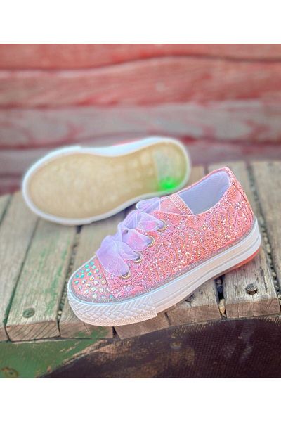 Surpie Shoes Girl's Casual Shoes, Girl's Convers (Lit up to 30 Numbers)