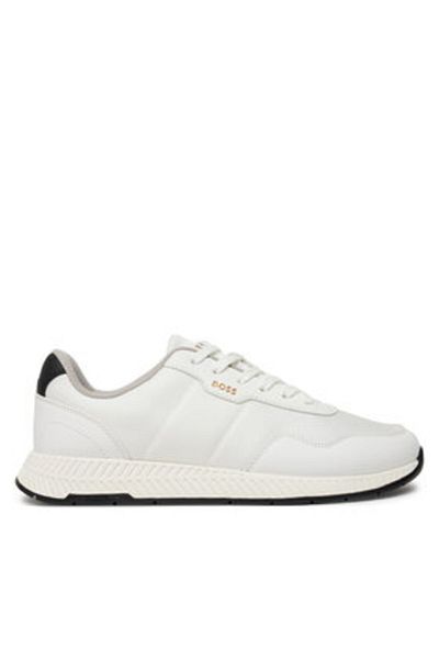 BOSS adidași boss bărbați 50523180 alb