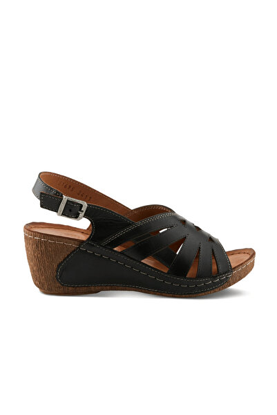 İNZE AYAKKABI Genuine Leather Sandals Model Name: Vitae