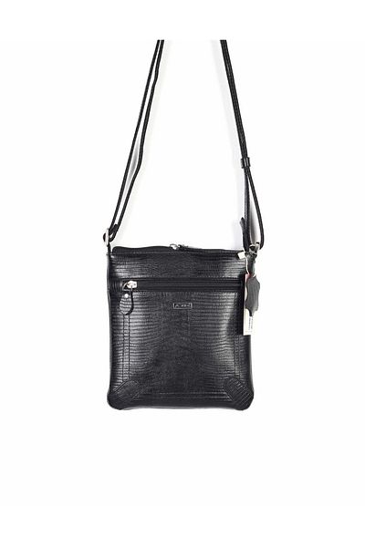 Aka Leather Black Shoulder Bag 317 10