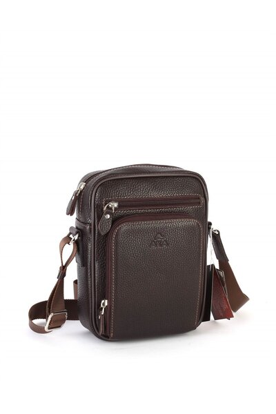 Aka Leather Brown Shoulder Bag 328 4