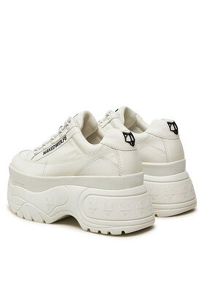 NAKED WOLFE Women's Sneakers white NAKED WOLFE-SPRINTER WHITE 00087