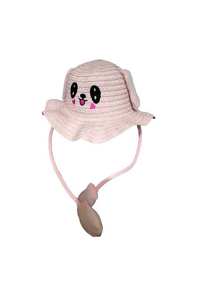 Aware Time Kitti 6-12 Years Old Children Play Ear Straw Fedora Hat