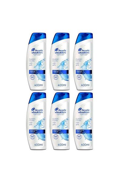 Head&Shoulders Shampoo Head & Shoulders Set - 6 Pieces, 400ml Original
