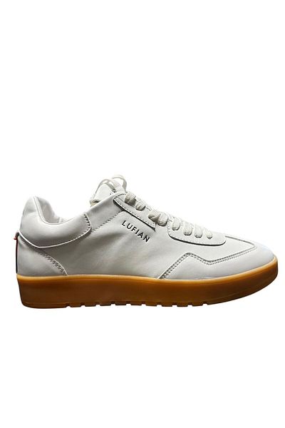 Lufian 111230255   Oscar Sneaker Ανδρικά Δερμάτινα Παπούτσια Λευκά