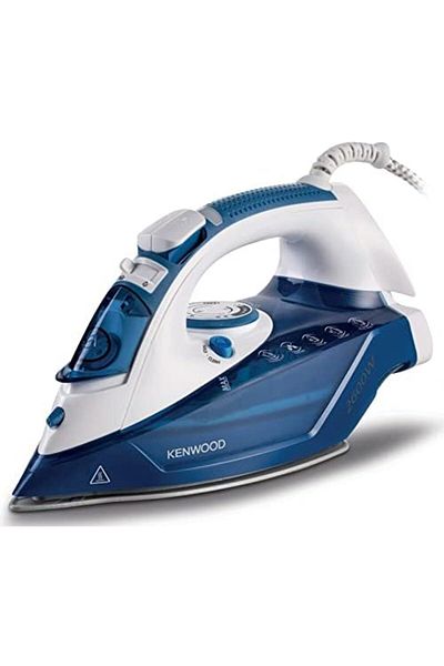 Kenwood Steam Iron 2600W with Ceramic Soleplate, Auto Shut-Off, Anti-Drip, Anti-Calc, Self Clean, Co