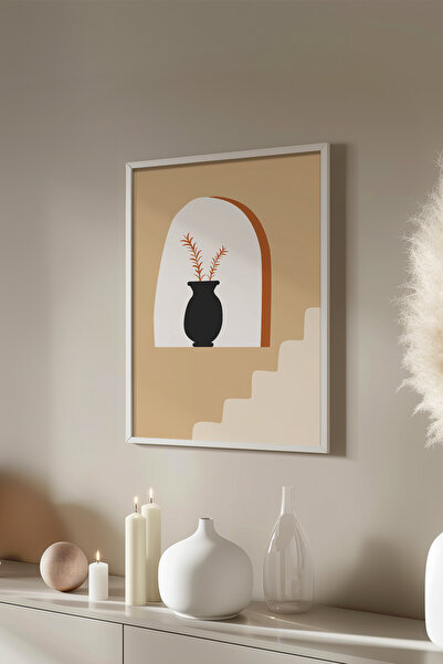 Basquiart Poster cu ramă albă din seria Bohemian, Tablou nr:20