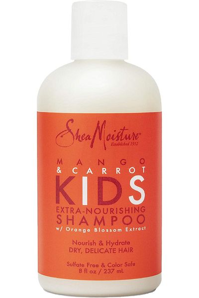 Shea Moisture Mango & Carrot Kids Extra Nourishing Shampoo, 8Oz