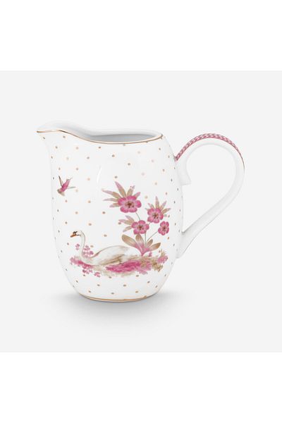 Pip Studio Jolie White Porcelain Milk Jug 250 ml