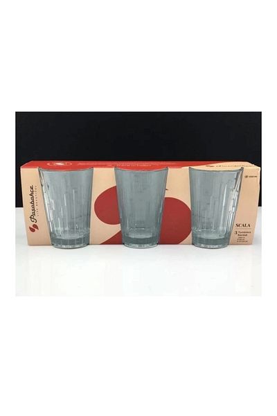 Paşabahçe 520282 Scala Water Glass 240cc 3 Pieces