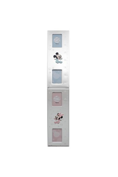 GiftExpress Metru de perete cu argint Mickey Minnie