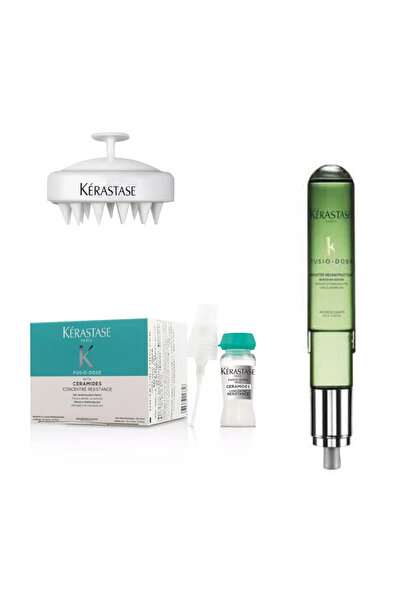 Kerastase Fusıo Dose Concantre 10*12ml Booster 120ml Silikon Masaj Tarağı