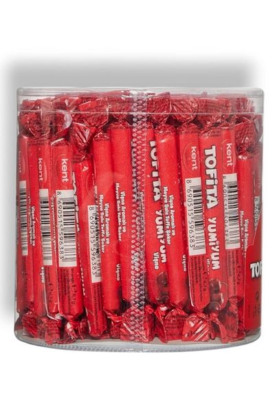 KENT Tofita Yumiyum Cherry Flavored Soft Candy 804 Gr