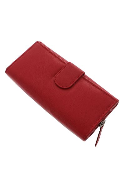 GiftExpress Portofel dama rosu La Scala Luxury 18cm