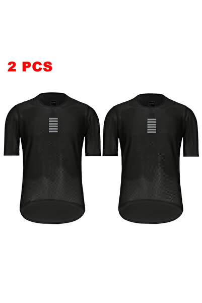 Choice1 قميص رياضي لركوب الدراجات بأكمام طويلة من Asia-M Black-Black Rsantce 2024، ملابس داخلية لركوب الدراجات