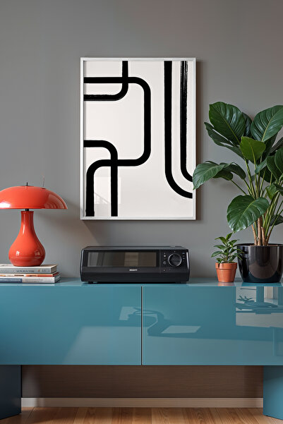 Basquiart Poster cu ramă albă din seria Bohemian, Nr. tablou: 151