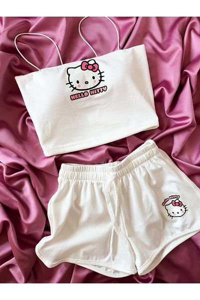 blackstrip Set pantaloni scurți PopFit Kitty Pad 100% bumbac – Întâlnirea confortului și a eleganței