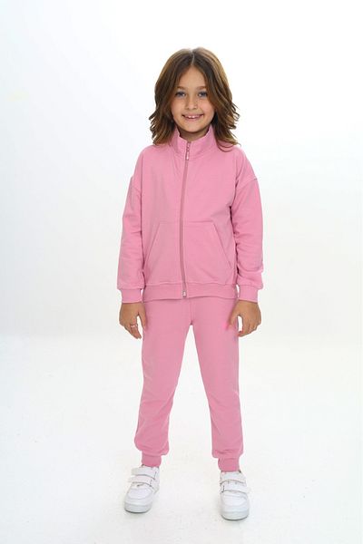 Toontoy Girl's Cool Style Printed Tracksuit Set