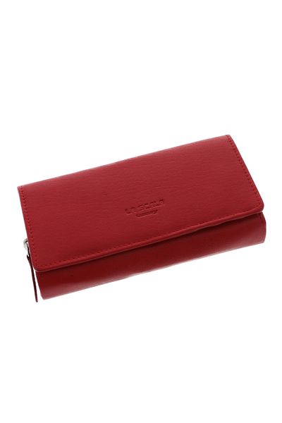 GiftExpress Portofel dama rosu La Scala Luxury 18cm