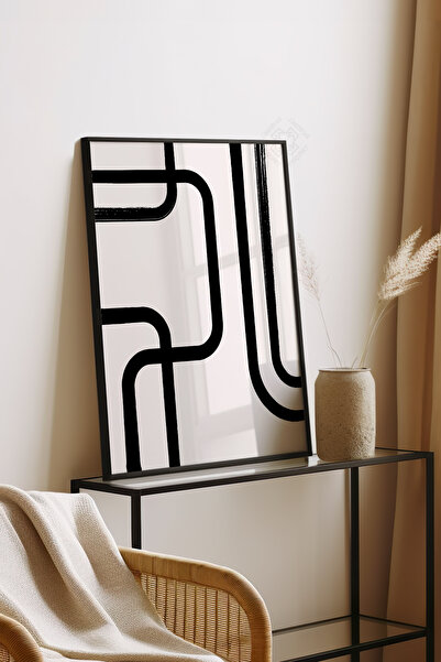 Basquiart Bohemian Serisi Siyah Çerçeveli Poster, Tablo No:151