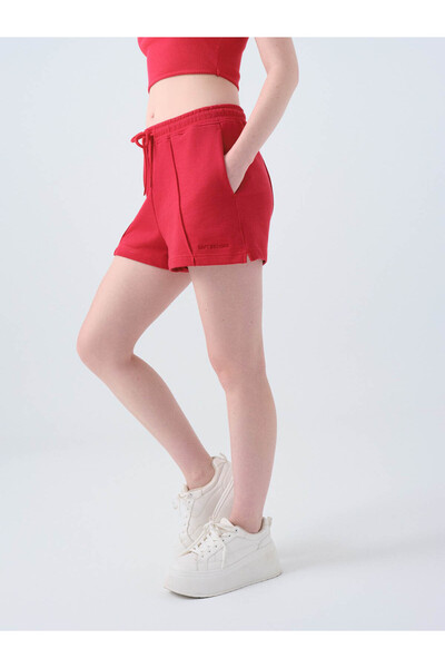 Loft Regular Fit Kırmızı Kadın Şort Lf2038692
