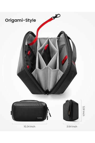 Tomtoc Navigator-T13 Electronic Organizer Accessory Pouch Water-resistant Storage Bag