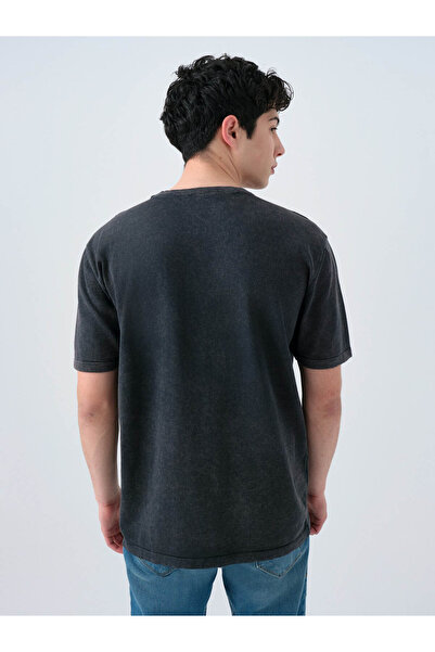 Loft Regular Fit Anthracite Men's T-Shirt Lf2039337