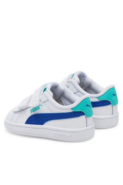 Puma adidași băieți 392034 alb