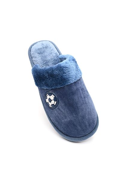 Tmall Men's Slippers, with Fur, pb2004, Light Blue