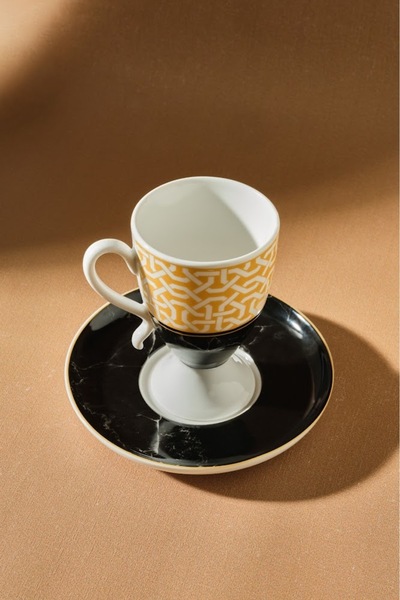Karaca Goblet 6 Personality Coffee Cup 80 ml