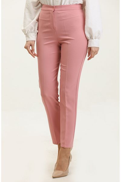 sefamerve Pantaloni cu picioare drepte Dusty Rose - 1148-04