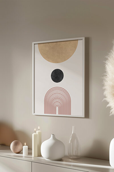 Basquiart Poster cu ramă albă din seria Bohemian, Tablou nr:10