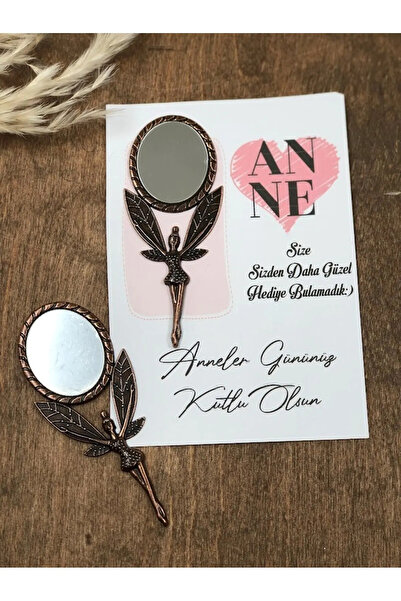 Anı Karavanı Organizasyon Anneler Günü Melek Ayna Hediyelik / 10 Adet