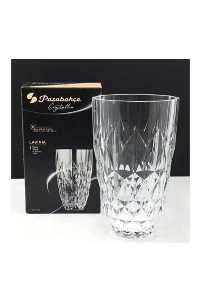 Paşabahçe Lavinia 68289 Glass Vase - 20 cm