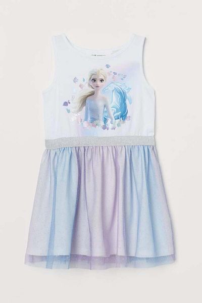 Motebarn Wear Κοριτσίστικο Tutu Fluffy φόρεμα λευκό