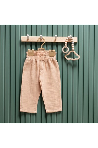 Tiffany Baby Kıds Tiffany Baby Muslin Theme Frilly Pants 26031