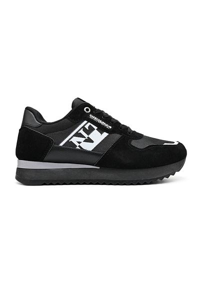 Tmall Pantofi sport pentru bărbați, piele ecologică, B4024, negru