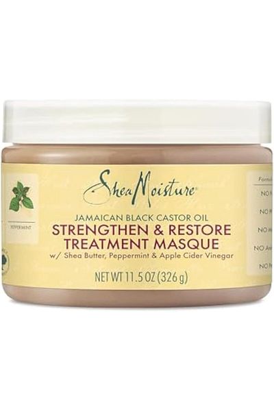 Shea Moisture Jamaican Black Castor Oil Strengthen & Restore Treatment Masque, 326g