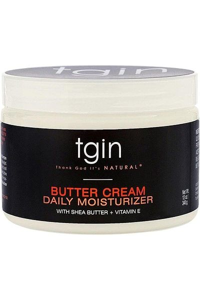 Tgin DevaCurl Set TGIN Butter Cream Daily Moisturizer for Natural Hair Dry Hair and Curly Hair, 12oz