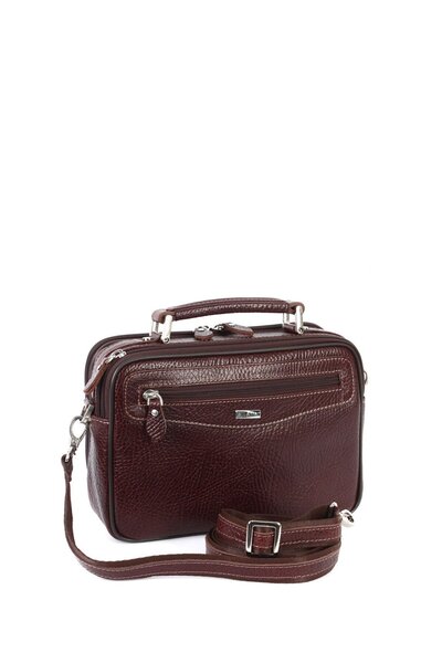 Aka Brown Leather Portfolio Bag 390 61