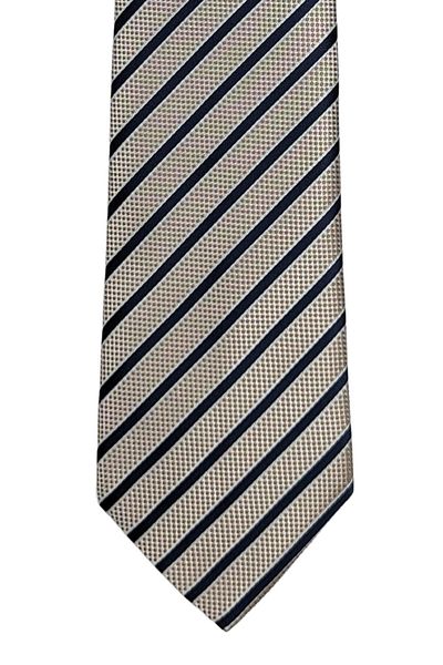 1001 Kravat Slim Striped Tie