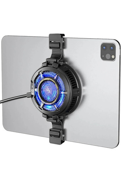 TEKNOHANE 30W Tablet Soğutucu Fan Uyumlu 30w Power Radyatörlü Magsafe Ve Aparatlı Tablet Soğutucu