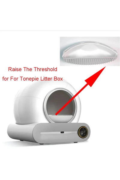 Choice c TONEPIE Automatische Kattenbak Accessoires, Ventilatiegat Bodemkapje, Rubberen Stop, Kattenbakdeu.