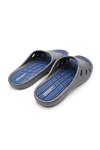 Tmall Men's Slippers, Foam, Pb2012, Gray