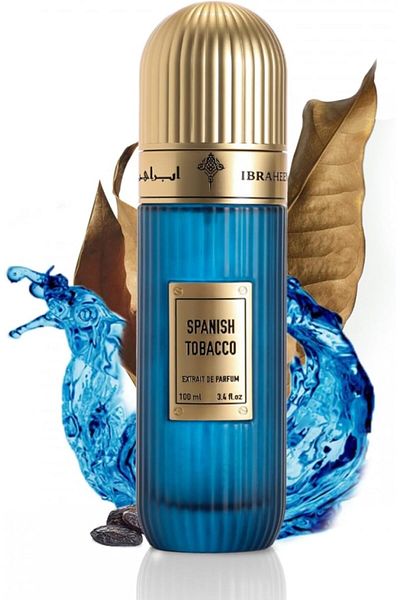 Al majed oud Ibrahim Al Qurashi Spain Tobacco Perfume For Unisex, 100 ml