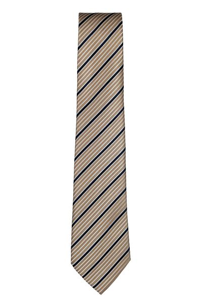 1001 Kravat Slim Striped Tie