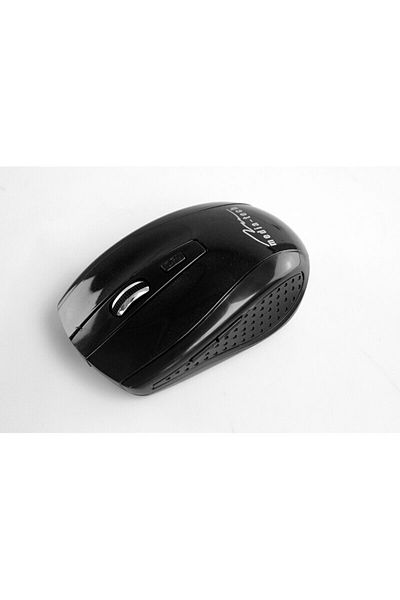 Mediatech Mouse optic, Media-Tech, Wireless, 2.4 GHz, Rezolutie 1200 CPI, 5 butoane, Negru