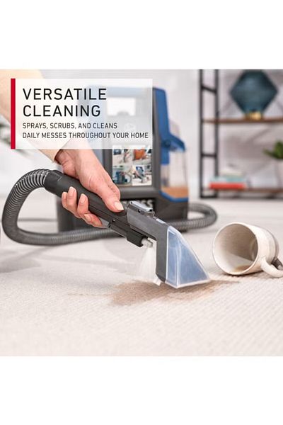 Hoover Spotless Carpet Cleaner, 2.6 L 400 W , Blue/Grey - CDCW-CSME