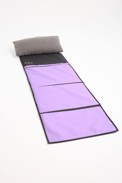 Kevin TayaMat, Katlanabilir Sırt Dayamalı Oturma Dinlenme Matı & Minderi